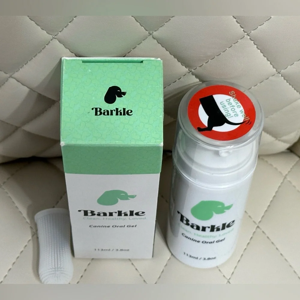 BARKLE dog oral canine cleaning gel NEW